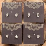 Herkimer Diamond Sterling Silver Crystal Stud Earrings