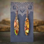 Impression Jasper Dangle Earrings 2203C