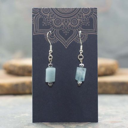 Aquamarine Dangle Earrings