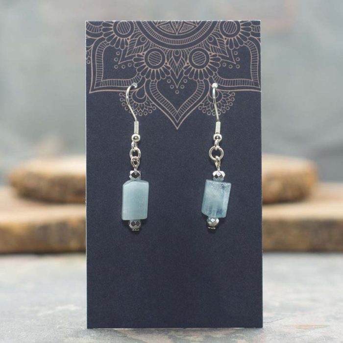 Aquamarine Dangle Earrings
