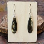 Labradorite and Sterling Silver Dangle Earrings