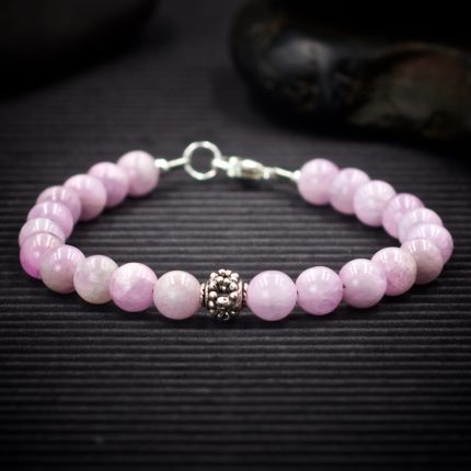 Kunzite Sterling Silver Bracelet