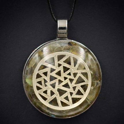 Labradorite Orgonite® Pendant