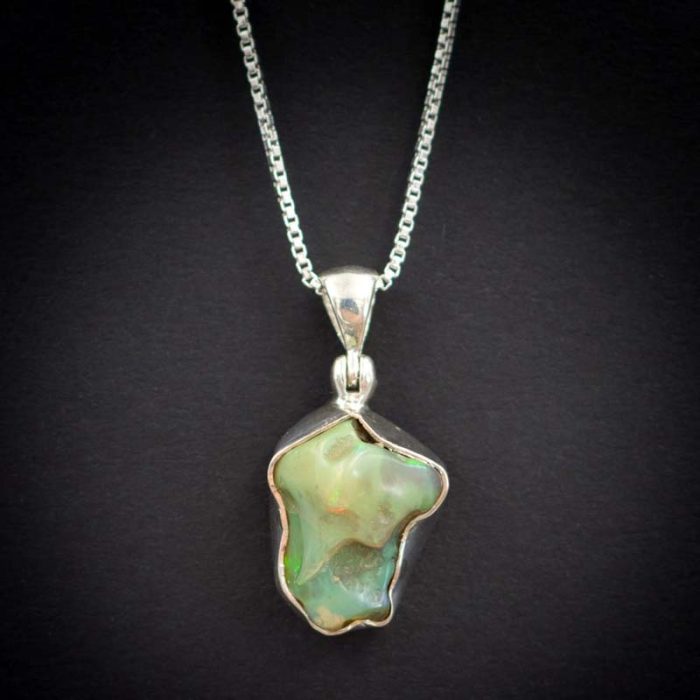 Ethiopian Opal Pendant - A