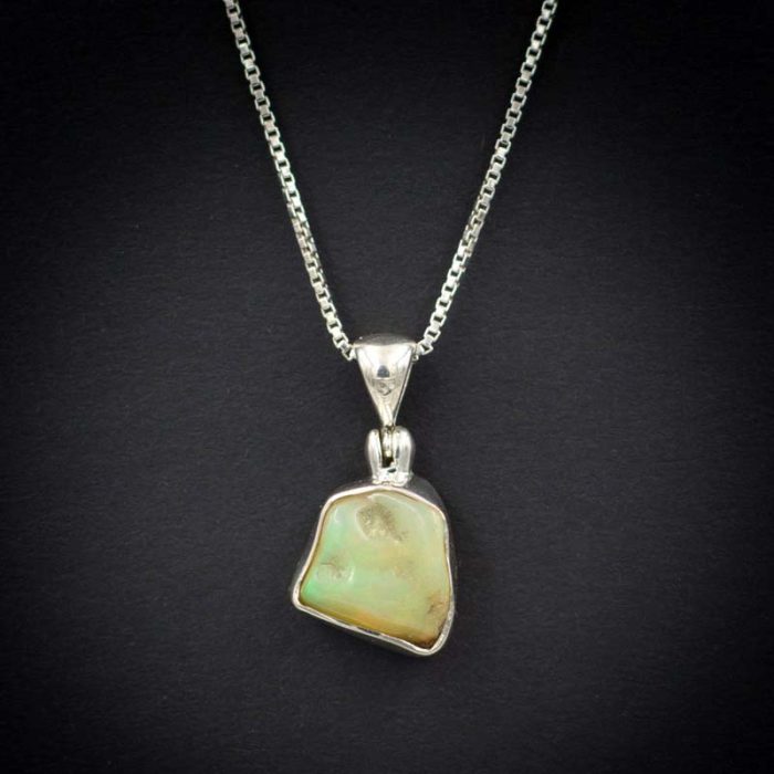 Ethiopian Opal Pendant - C