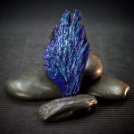 Titanium Dichroic Black Kyanite Blades
