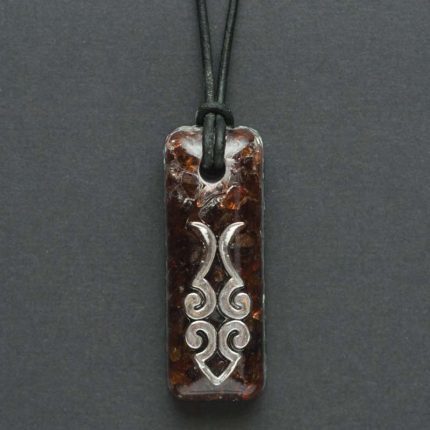 Garnet Orgonite® Pendant