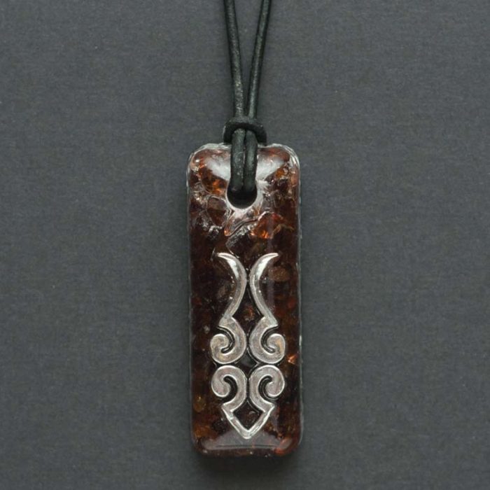 Garnet Orgonite® Pendant