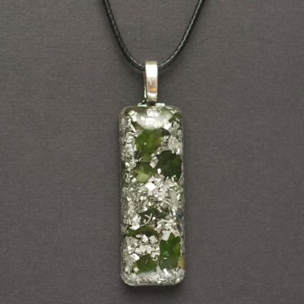 Nephrite Jade Orgonite® Pendant