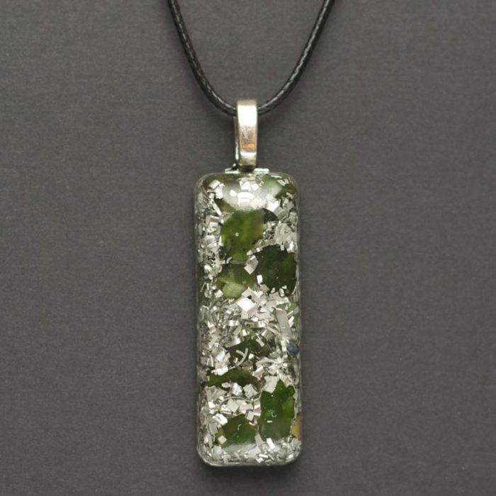 Nephrite Jade Orgonite® Pendant
