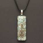 Larimar Orgonite® Pendant