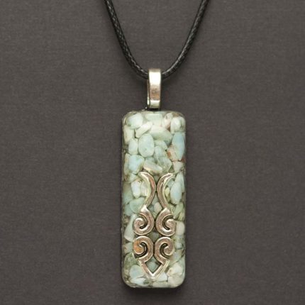 Larimar Orgonite® Pendant