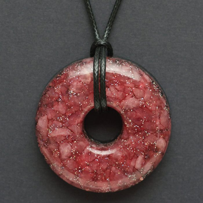 Rose Quartz Orgonite® Pendant