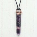 Fluorite Talisman Point Pendant