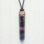 Fluorite Talisman Point Pendant