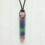 Fluorite Talisman Point Pendant