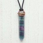 Fluorite Talisman Point Pendant