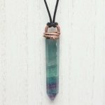 Fluorite Talisman Point Pendant