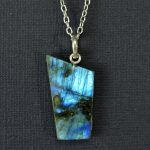 Labradorite Slice Pendant C