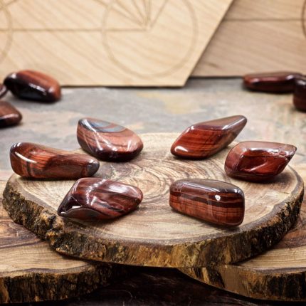 Red Tiger Eye Crystals for Grids