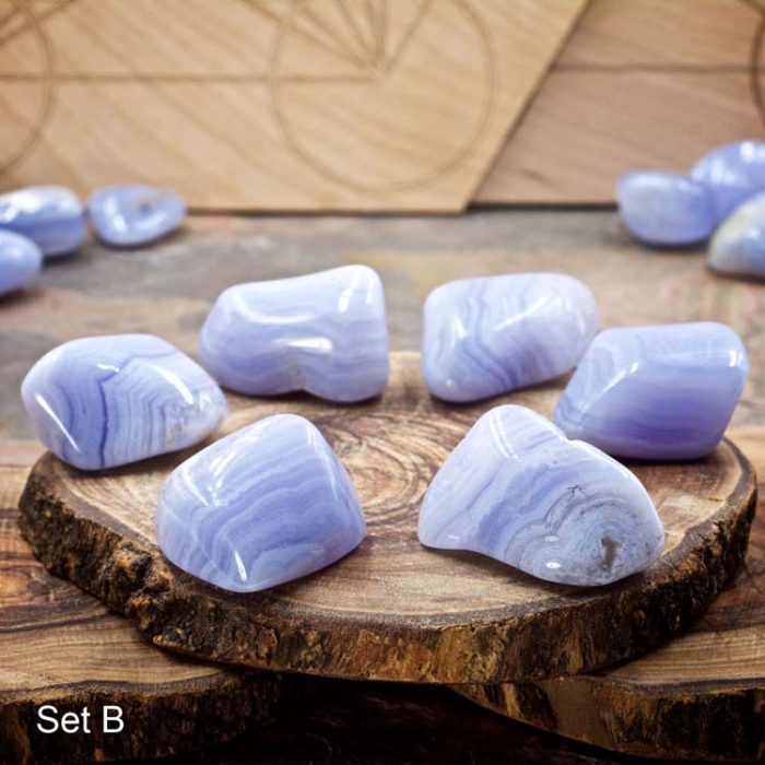 Blue Lace Agate Crystals