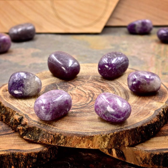 Lepidolite Crystals for Grids