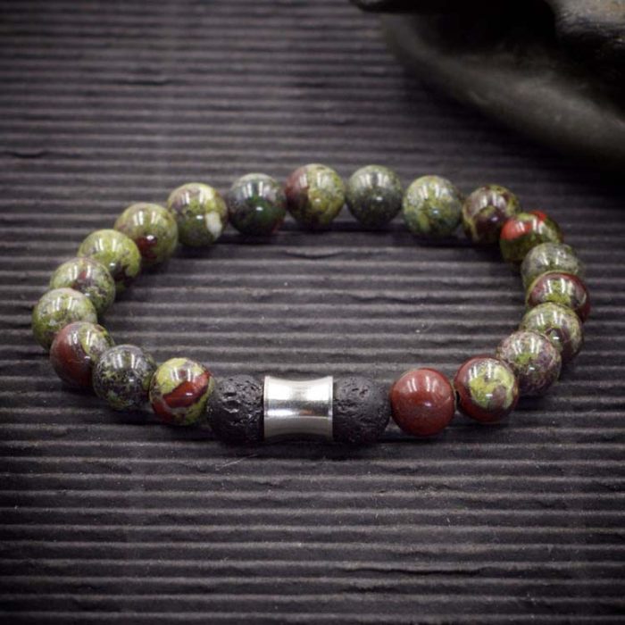 Dragons Blood Jasper Aromatherapy Bracelet