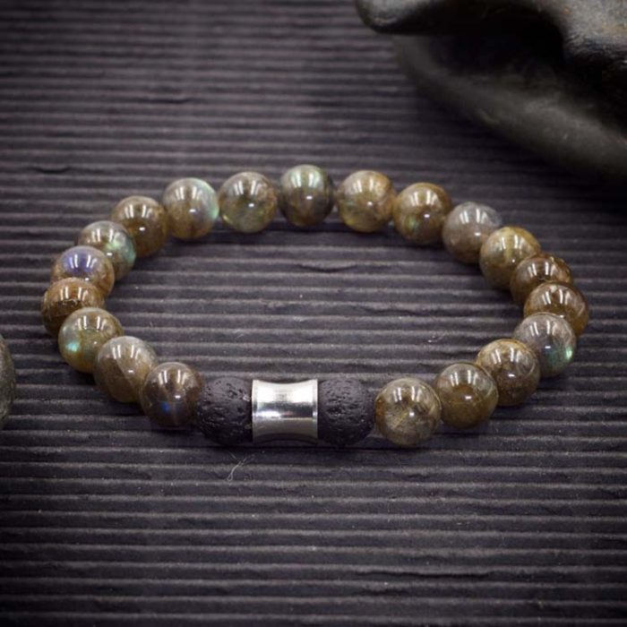 Labradorite Aromatherapy Bracelet