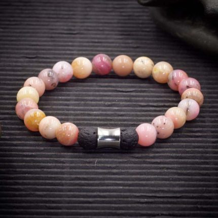 Pink Opal Aromatherapy Bracelet