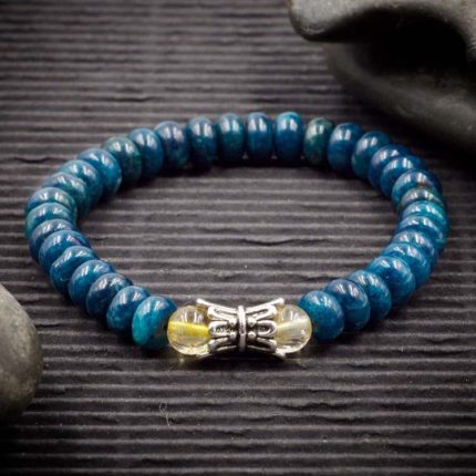 Apatite and Citrine Bracelet