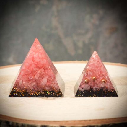 Rose Quartz Orgonite® Pyramids