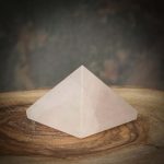 Rose Quartz Pyramids 27 - 28 mm