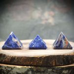 Sodalite Pyramids 23 - 25 mm