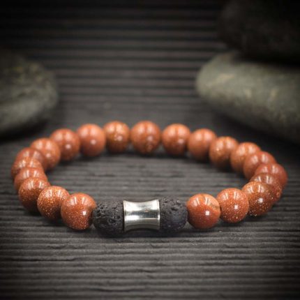 Goldstone Aromatherapy Bracelet