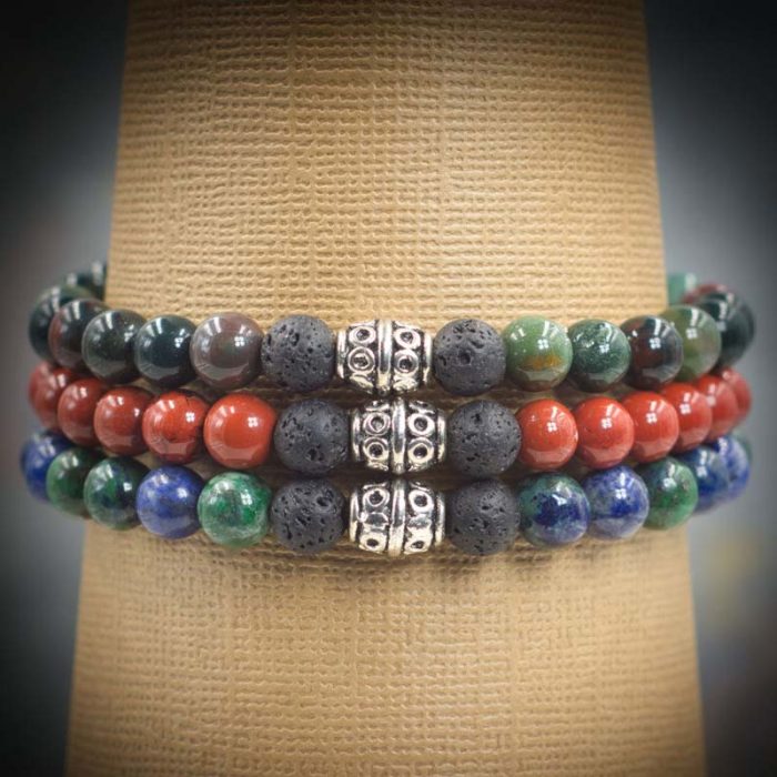 EMF Protection - Triple Aromatherapy Bracelets