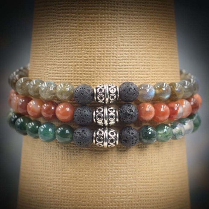 Intuition - Triple Aromatherapy Bracelets