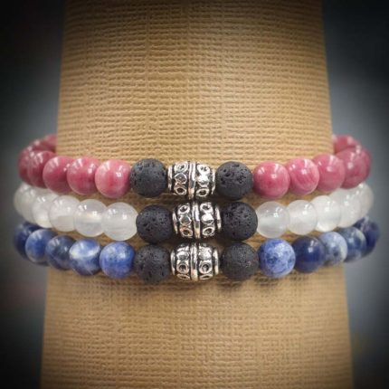 Calm - Triple Aromatherapy Bracelets