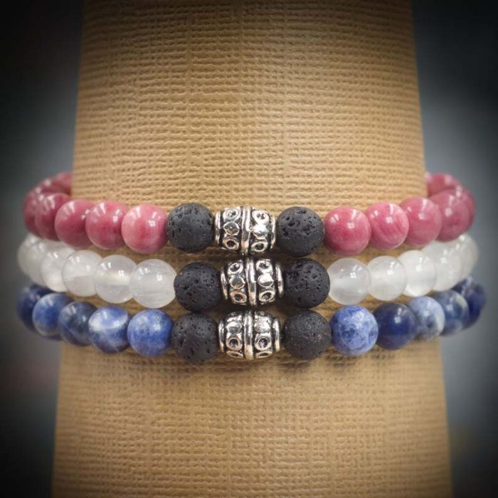 Calm - Triple Aromatherapy Bracelets