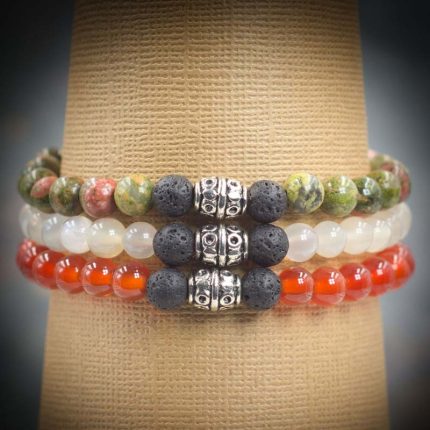 Meditation - Triple Aromatherapy Bracelets