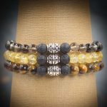 Grounding - Triple Aromatherapy Bracelets