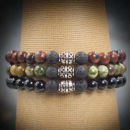 Protection - Triple Aromatherapy Bracelets