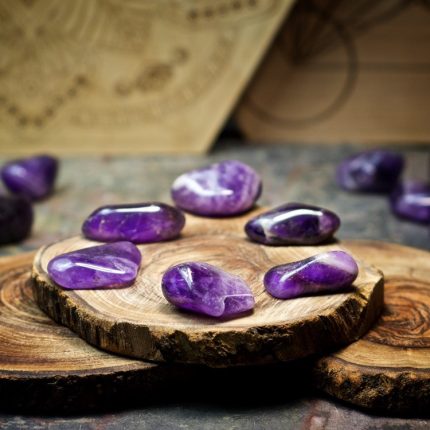 Amethyst Crystals for Grids