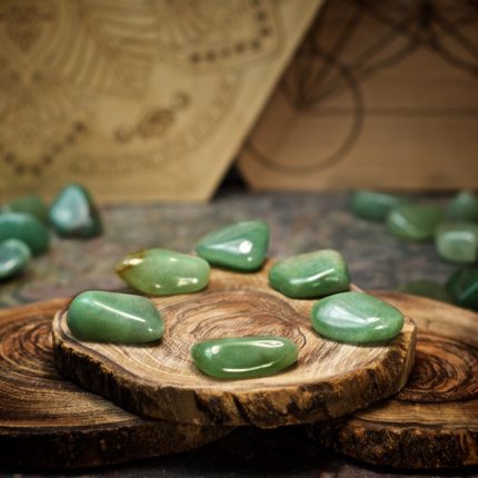 Green Aventurine Crystals for Grids