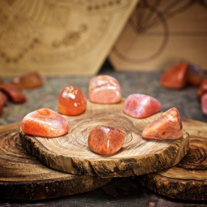 Fire Agate Crystals for Grids