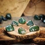 Moss Agate Crystals for Grids