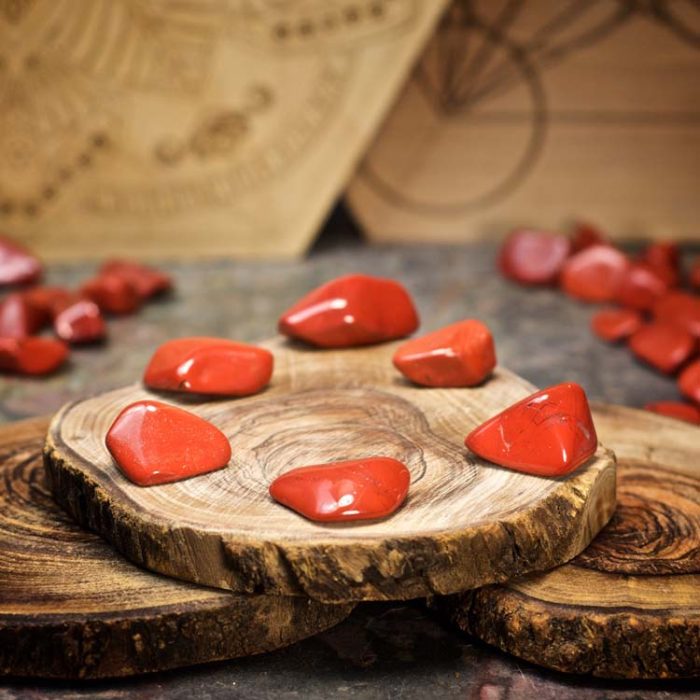 Red Jasper Crystals for Grids