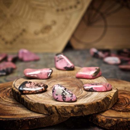 Rhodonite Crystals for Grids