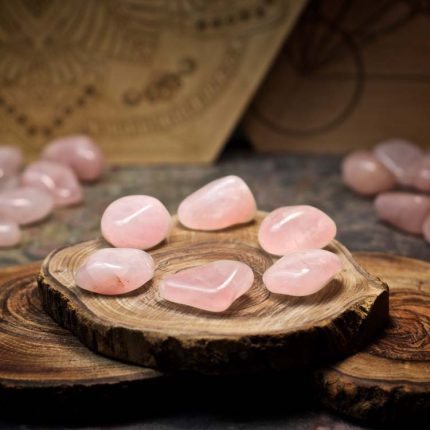Rose Quartz Crystals for Grids