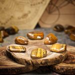 Gold Tiger Eye Crystals for Grids