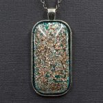 Aluminum and Copper Orgonite® Pendant
